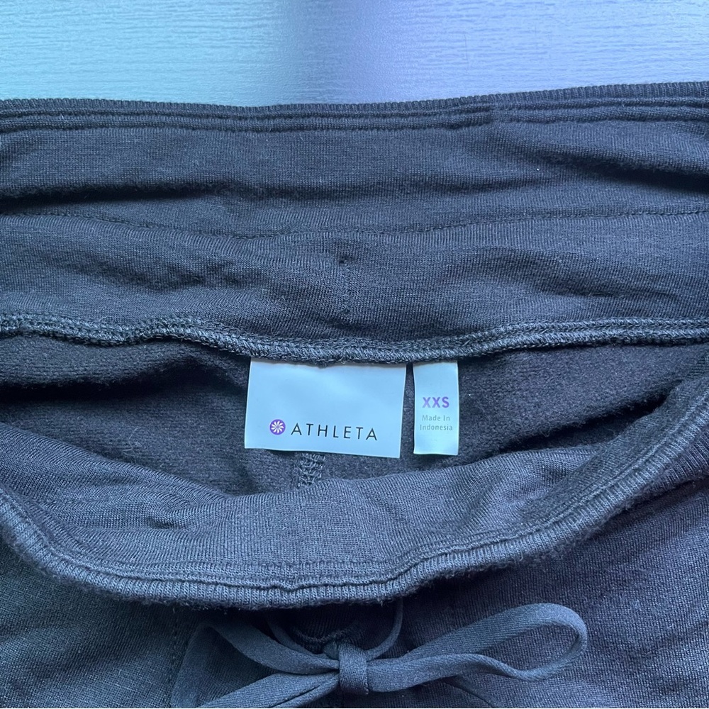 Athleta Mid-Rise Straight Leg Modal Blend Sweatpant Joggers Size XXS - Picture 5 of 10